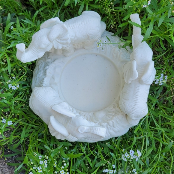 Ceramic Elephant candle holder - Picture 4 of 5